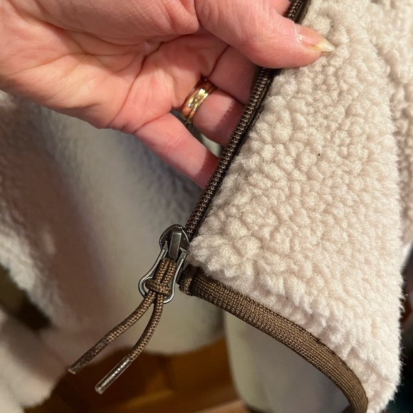 NEW w/o tags - Uniqlo Windproof Outer Fleece Jacket (Beige) Unisex XXL - Picture 7 of 11